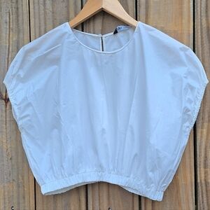Zara White Women's Blouse